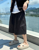 Buckle Balloon Half Pants