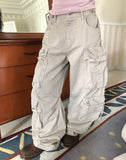 Kayoon Wide Back Banding Cargo Pants