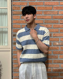 Olle Stripe Collar Knit