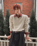 Lido Wool V-neck Crop Knit