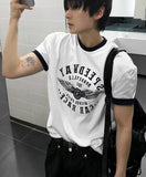 Printing Ringer Short Sleeve T-shirt