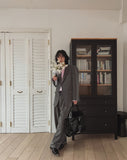 Suare two tuck wide slacks