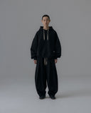 Valley Tuck Sweat Balloon Hoodie