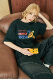 Retro Orange Short Sleeve T-shirt