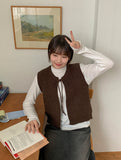 Time Ribbon Knit Vest