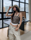 Healer Crop Cubic Sleeveless