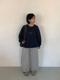 [Unisex] Pyoen Rivet Banding Training Balloon Wide Pants
