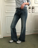 Lopa Bootcut Washed Denim Pants