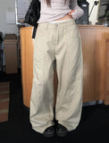 Rota Pocket Cut Wide Cotton Pants