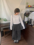 Kenmode Basic Plain Long Sleeve Tee