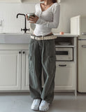 Gon Pig Dying Bijou Cargo Pants