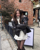 Melow Peach Cotton Tiered Skirt Pants