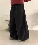 [unisex] Rodedi corduroy mink brushed balloon wide pants