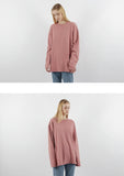 Heavy Overfit Plain Long Sleeve Tee