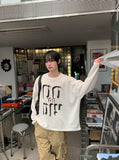Vintage Graphic Waffle Round Long Sleeve