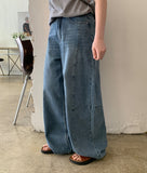 Ruami Cut Balloon Wide Denim Pants