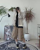 Kimo Stripe Hood Zip-Up