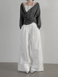 Rael Strap Knit Wrap Cardigan