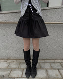 Morning Eyelet Mini Flared Skirt