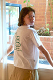 Humming Kettle Embroidery CROP Short Sleeve Tee