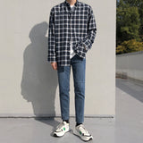 Brick check shirt