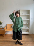 Miltu Summer See-through Hood Shirt