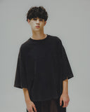 Washed Wide Pocket Crop Tee