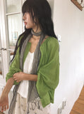 Kirina Loose Fit Balloon Sleeve Summer Blouse