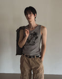 Rich's Printing Waffle Sleeveless