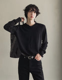 Ness V-neck bamboo knit