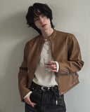 Mad two way leather jacket