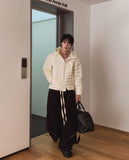 Leto Zipper Pocket Brushed Sweat Cargo Pants