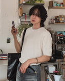 Mild terry round half knit