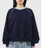 (W) Lon Stitch Warm Sweatshirt