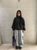 Defom Cargo Banding Training Wide Pants