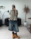 Elto Patch Carpenter Bermuda Pants
