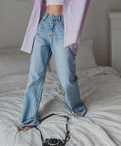 Babe Straight Washing Denim
