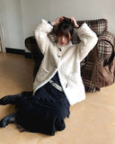 Lemin Frill Lace Long Skirt