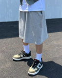 Bermuda Parts 6 Long Wide Half Sweatpants