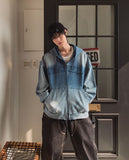 Marsil Vintage Washing Hood Zip-Up
