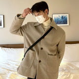 Loen half wool coat