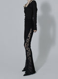 Daisy slit lace pt