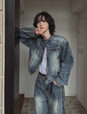 Rundy Dekki Biker Denim Jacket