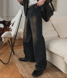 Vir Center Crease Garment Bootcut Denim