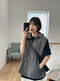 [unisex] Bottleo Summer Nylon Hood Vest