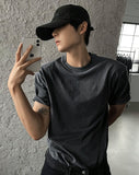 PREMIUM Pigment Charcoal Short Sleeve T-Shirt