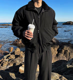 River fur two-way jumper