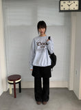 [unisex] Scom Lettering Over Sweatshirt