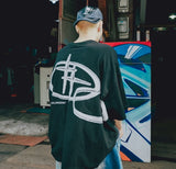 WIDE FIT SHINING LOGO TEE SHIRT
