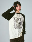 FRIDAY Vintage Raglan Long Sleeve T-Shirt